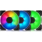 Set 3 ventilatoare Fractal Design Prisma AL-12/PWM, RGB, 120mm
