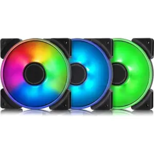 Set 3 ventilatoare Fractal Design Prisma AL-12/PWM, RGB, 120mm