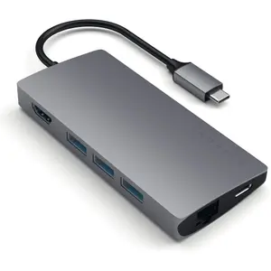 Docking Station Satechi ST-TCMA2M, Type-C (Gri)