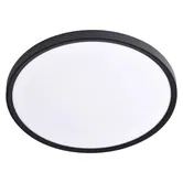 Plafoniera led Maq, 24 W, IP 40, 30 cm, negru