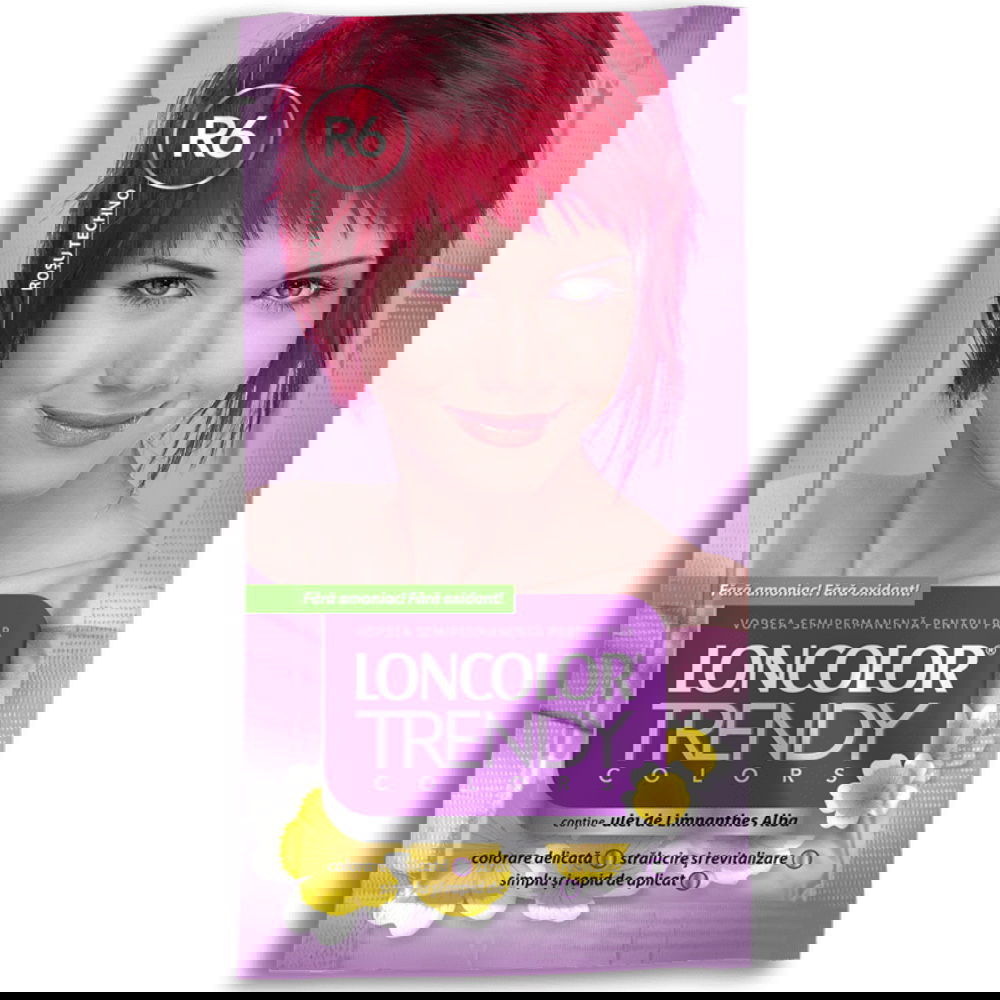 Vopsea semipermanenta Trendy Colors R6, 50ml, Loncolor