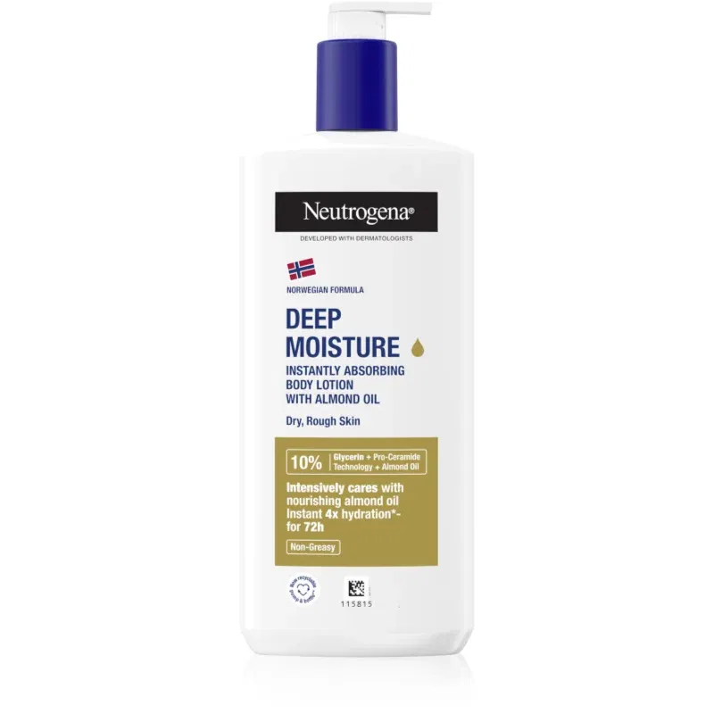 Neutrogena Norwegian Formula® Deep Moisture crema puternic hidratanta cu ulei 400 ml