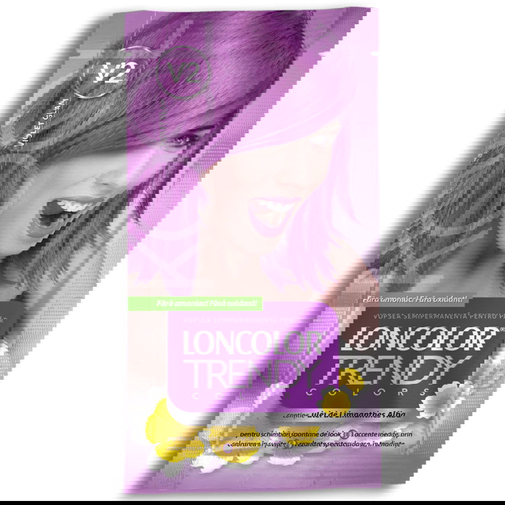 Vopsea semipermanenta Trendy Colors V2, 50ml, Loncolor