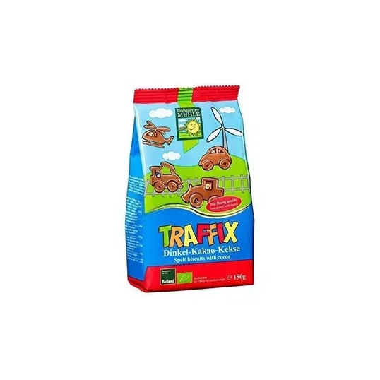 Bohlsener Muhle -Traffix biscuiti din grau spelta si cacao - eco-bio