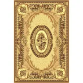 Covor clasic Gold 042/12, polipropilena BCF, bej/maro, 180 x 250 cm