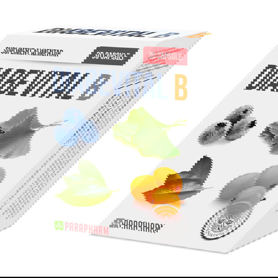 Diabevital B, 30 capsule, Parapharm