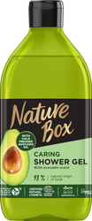 Gel de dus cu ulei de avocado 100% presat la rece, 385ml, Nature Box