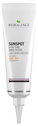 Crema solara SPF 50+ uniformizanta impotriva petelor pigmentare Aqua Fusion, 40ml, Bio Balance