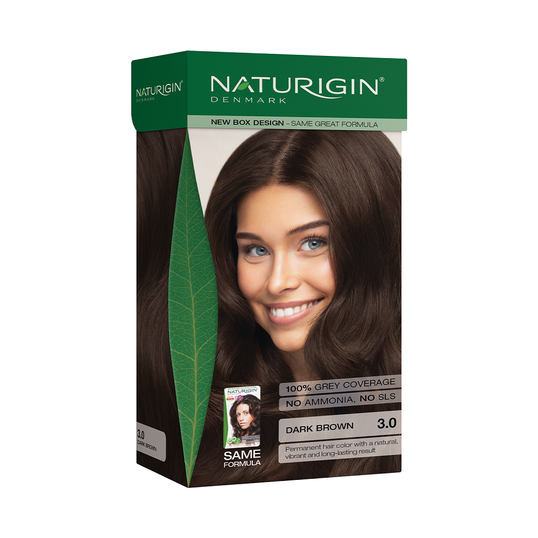 Vopsea de par Dark Brown 3.0, 115ml, Naturigin
