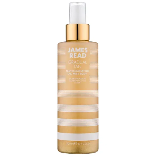 James Read Gradual Tan H2O Illuminating Spray pentru protectie pentru corp 200 ml