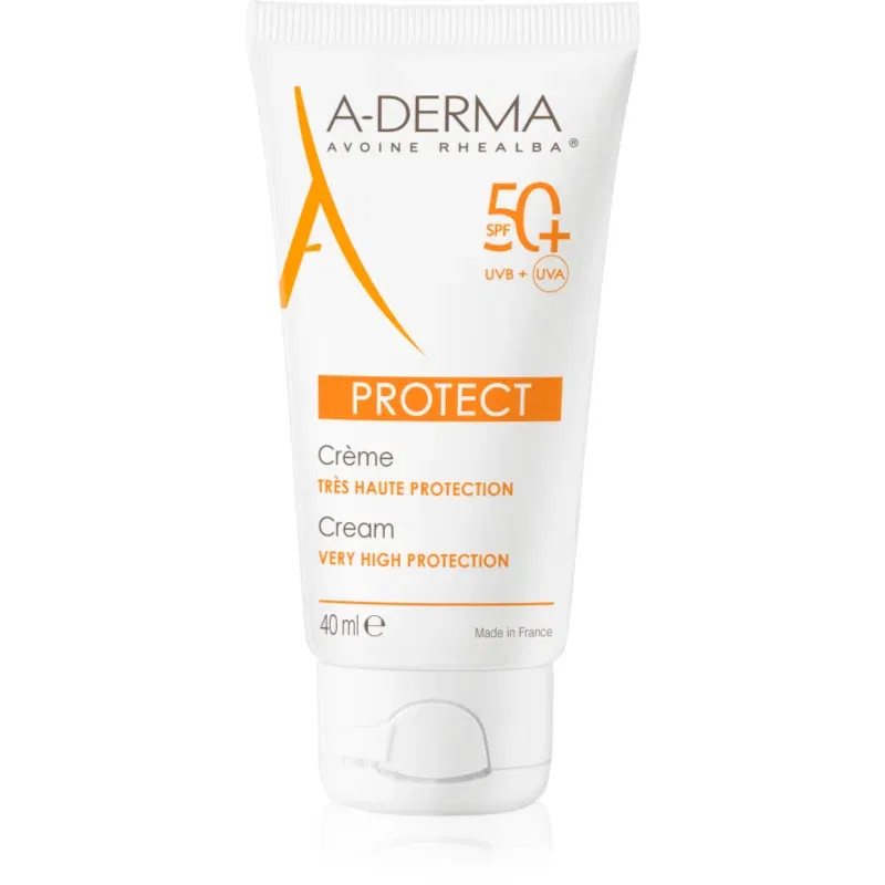 A-Derma Protect Cream crema pentru protectia tenului normal si uscat SPF 50+ 40 ml
