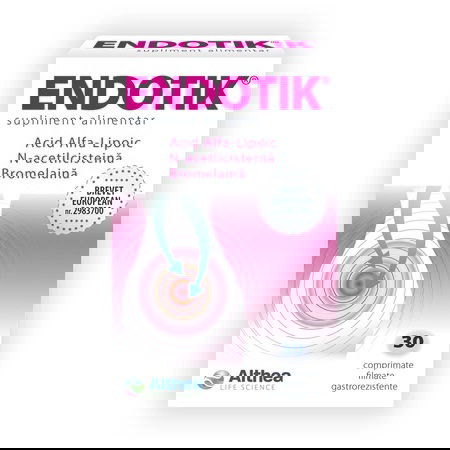 Endotik, 30 comprimate gastrorezistente, Althea Life Science