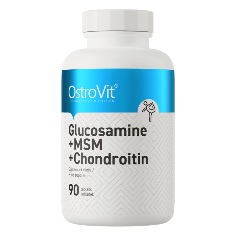 Glucozamina + MSM + Condoitina, 90 tablete, OstroVit