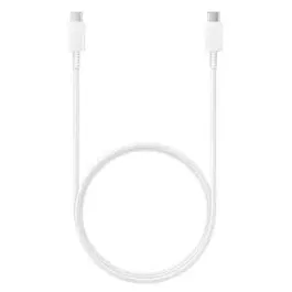 Cablu de date Samsung EP-DN975BWEGWW Type-C to Type-C, 1m (Alb)