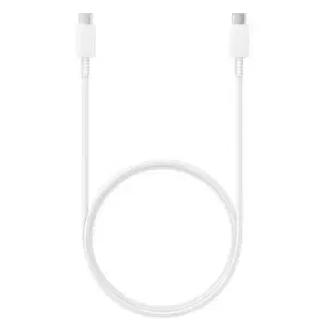Cablu de date Samsung EP-DN975BWEGWW Type-C to Type-C, 1m (Alb)