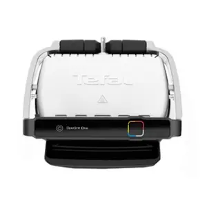 Gratar electric Tefal OptiGrill Elite GC750D30, 12 programe, 30x20 cm, termostat reglabil (Inox)
