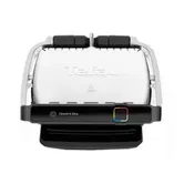 Gratar electric Tefal OptiGrill Elite GC750D30, 12 programe, 30x20 cm, termostat reglabil (Inox)