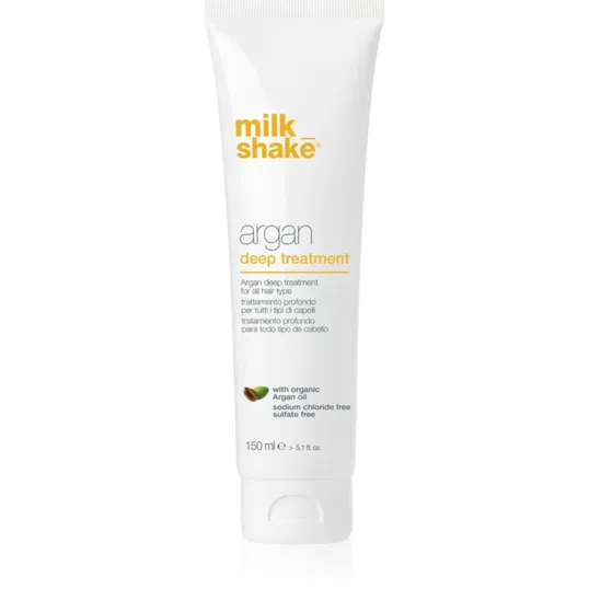 milk_shake Argan Deep Treatment ulei de ingrijire pentru toate tipurile de păr 200 ml