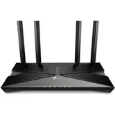 Router Wireless TP-LINK Archer AX10, Gigabit, Triple-Core, Wi-Fi 6, Dual Band, 1500 Mbps, 4 Antene externe, Compatibil Alexa (Negru)
