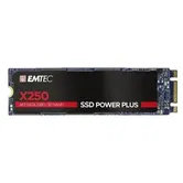 SSD Emtec X250, 256GB, SATA III, M.2 2280 (Negru)