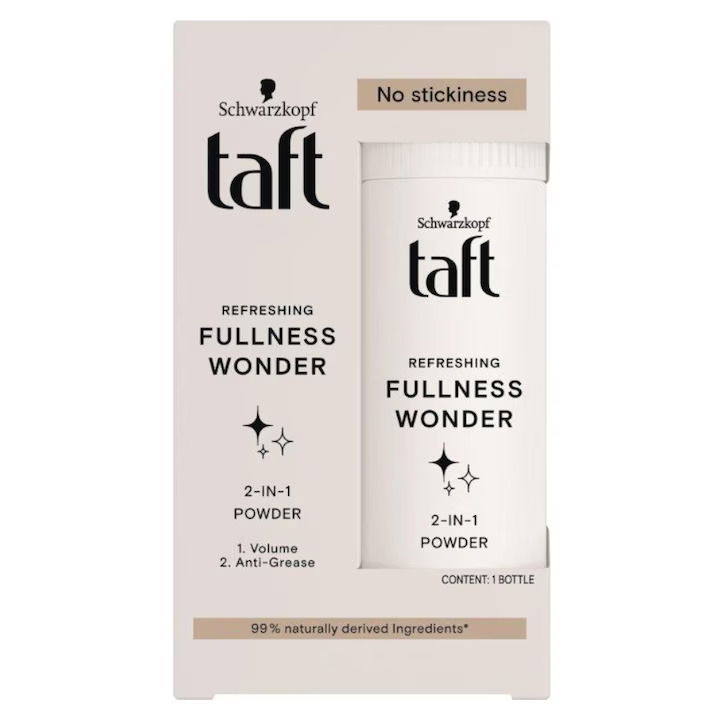 Pudra pentru par Full & Fresh, 10g, Taft