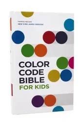 NKJV, Color Code Bible for Kids, Hardcover, Comfort Print, Hardback - Thomas Nelson