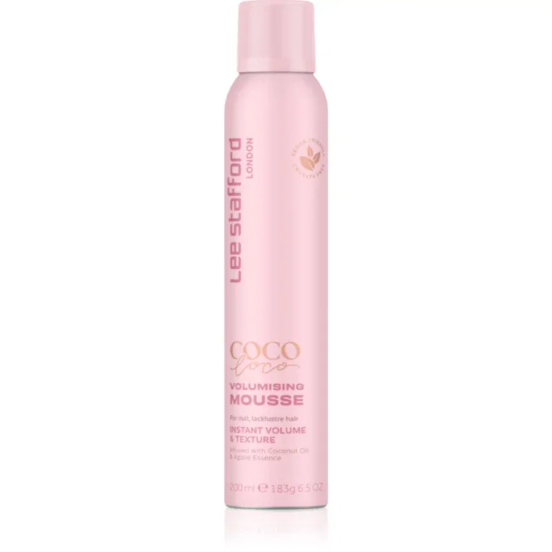Lee Stafford CoCo LoCo Agave spumă de lux pentru volum pentru par fin 200 ml