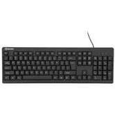 Tastatura cu fir Tellur Basic, US, USB (Negru)