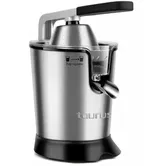 Storcator de citrice Taurus Easy Press 160, 160 W, stoarcere continua, motor profesional AC, 2 conuri de stoarcere, 2 site, anti-picurare (Negru/Inox)