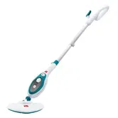 Aparat de curatat cu aburi Daga Di4 Steam Clean Multi 10, 1500 W, regulator aburi, 0,38 l, autonomie nelimitata, tub extensie, 10 accesorii incluse (Alb/Albastru)