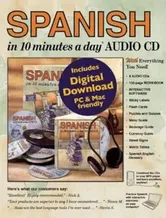 Spanish in 10 Minutes a Day(r) Audio CD: Language Course for Beginning and Advanced Study. Includes Workbook, Flash Cards, Sticky Labels, Menu Guide,, Audiobook - Kristine K. Kershul