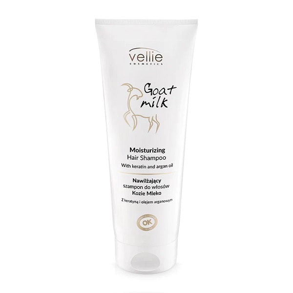 Sampon hidratant Goat Milk, 250ml, Vellie