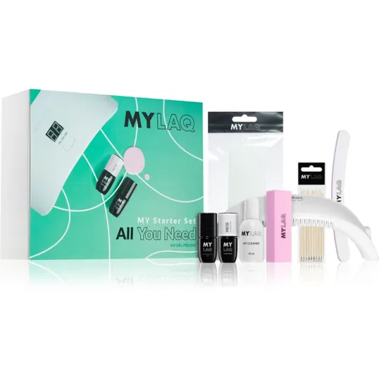 MYLAQ Starter Set All You Need set pentru manichiură perfectă