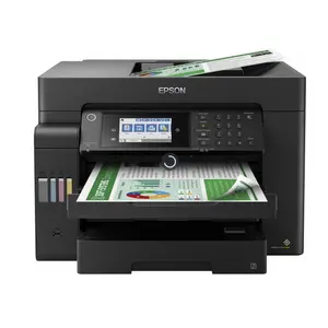 Multifunctional inkjet color Epson EcoTank L15150, Duplex, Retea, Wireless, A3 (Negru)