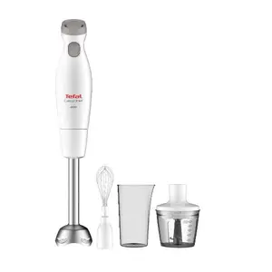 Mixer vertical Tefal HB453138 Easychef 3 in 1, 450 W, 2 viteze, tocator, vas gradat, tel (Alb)