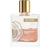 Olival Rose Gold ulei cu sclipici pentru față, corp și păr 50 ml