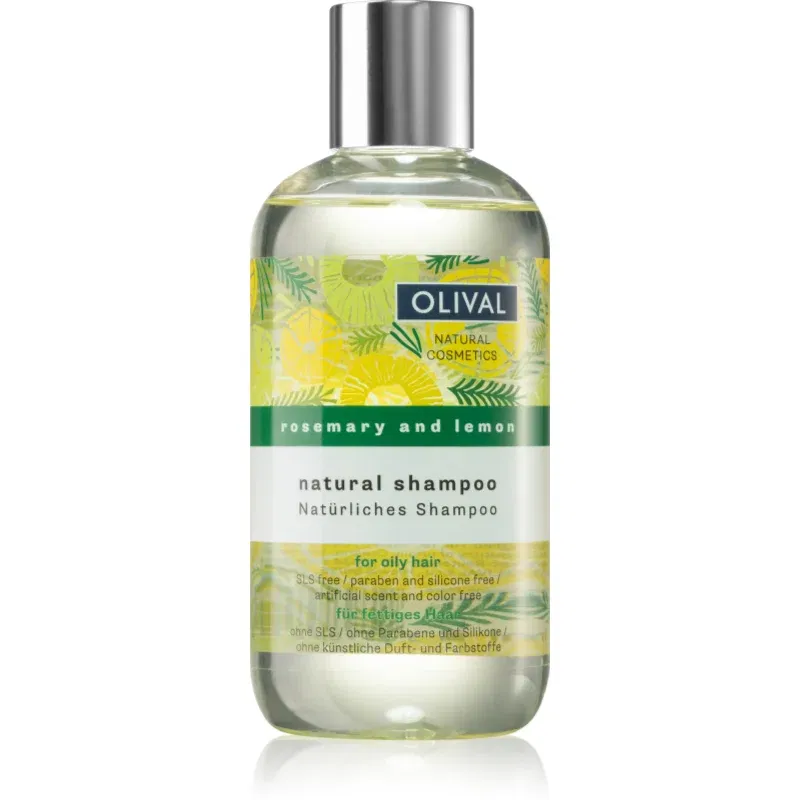 Olival Natural Rosemary and Lemon sampon natural pentru par gras 250 ml