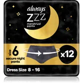 Always Secure Night Pants chiloți menstruali 12 buc