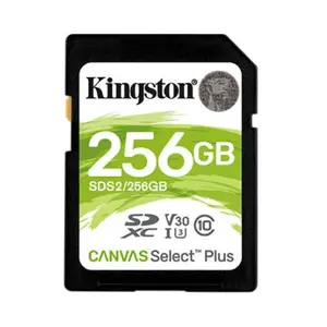 Card de memorie Kingston SDXC Canvas Select Plus, 256GB, Class 10, UHS-I U3 V30