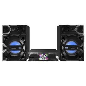 Sistem Audio Panasonic SC-MAX3500EK, 2400W, Bluetooth, USB, CD, Radio FM, Full Karaoke (Negru)