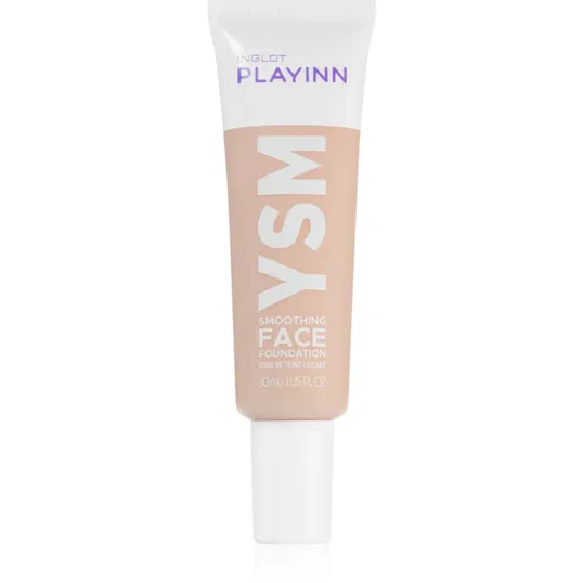 Inglot PlayInn YSM fond de ten cu efect de netezire pentru ten gras și mixt culoare 39 30 ml