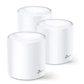 Router Wireless Mesh TP-Link Deco X60, Gigabit, Dual Band, 3000 Mbps, 3 Pack (Alb)