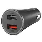 Incarcator auto Xiaomi Mi GDS4147GL, 37W, 2 x USB (Negru)