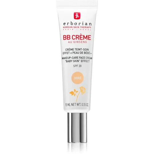 Erborian BB Cream lotiuni tonice pentru piele perfectă în căutarea SPF 20 pachet mic culoare Doré 15 ml