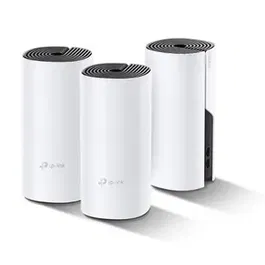 Sistem Wi-Fi Mesh TP-Link Deco P9 (3-pack) AC1200 + AV1000 cu acoperire completa pentru casa (Alb)
