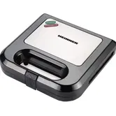 Sandwich maker Heinner SM-K750BKS, 750 W, 2 Sandwich-uri (Negru/Inox)