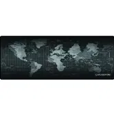Mousepad Floston WORLD (Negru)
