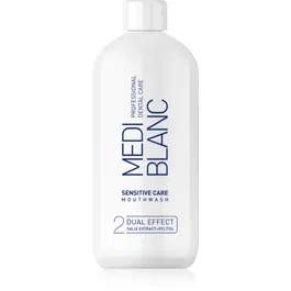 MEDIBLANC Sensitive Care apă de gură pentru dinți și gingii sensibile 500 ml