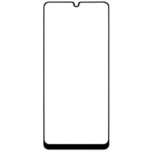 Folie Protectie Sticla Temperata Lemontti LFSTFFA31BK pentru Samsung Galaxy A31 (Transparent/Negru)