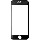 Folie Protectie Sticla Temperata Lemontti LFSTFFSE20BK pentru iPhone SE 2020/8/7 (Transparent/Negru)